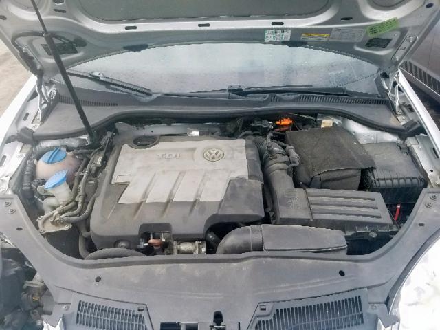 3VWRL71K99M069719 - 2009 VOLKSWAGEN JETTA TDI SILVER photo 7