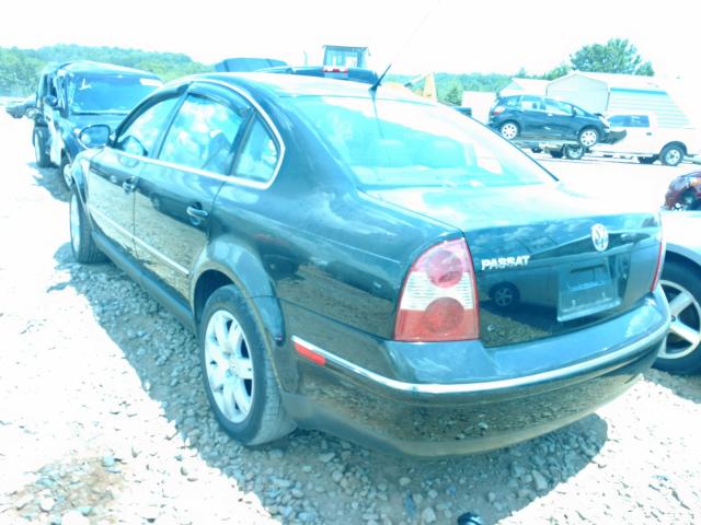 WVWAE63B95E050895 - 2005 VOLKSWAGEN PASSAT GLS BLACK photo 3