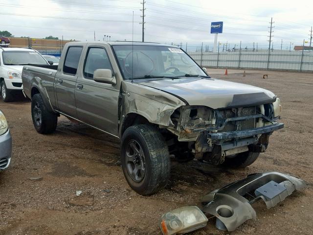 1N6MD29Y02C303630 - 2002 NISSAN FRONTIER C TAN photo 1