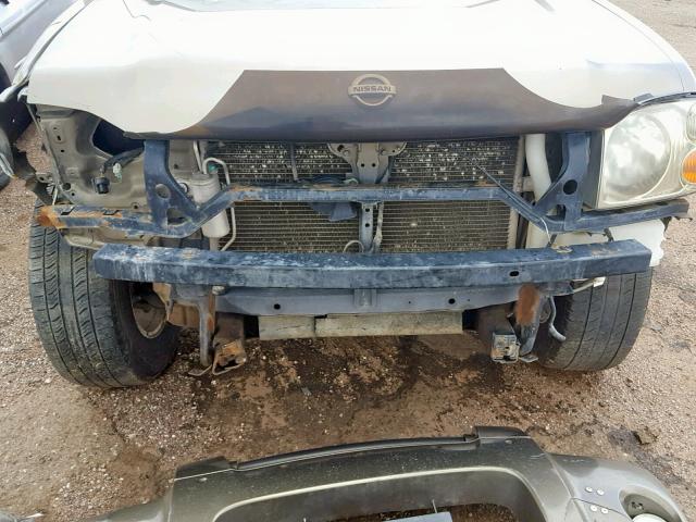 1N6MD29Y02C303630 - 2002 NISSAN FRONTIER C TAN photo 9