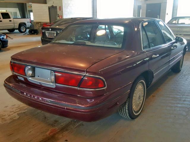 1G4HR52KXXH429903 - 1999 BUICK LESABRE LI BURGUNDY photo 4