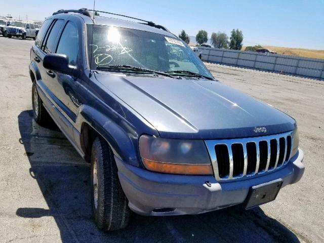 1J4GW48S9YC411718 - 2000 JEEP GRAND CHER BLUE photo 1