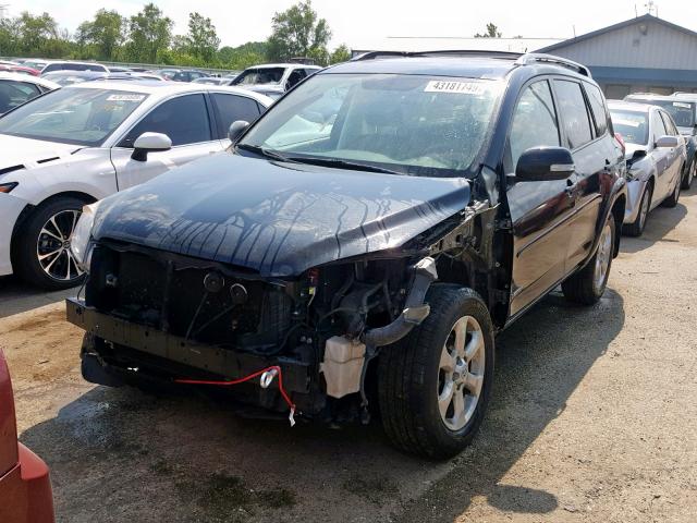 2T3YF4DV3BW055667 - 2011 TOYOTA RAV4 LIMIT BLACK photo 2