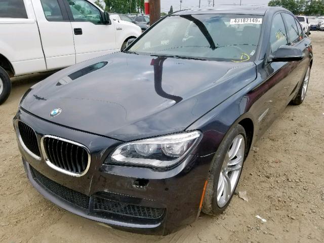 WBAYA8C50DD227593 - 2013 BMW 750 I BLACK photo 2