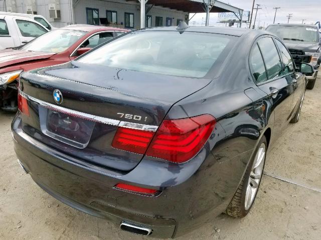 WBAYA8C50DD227593 - 2013 BMW 750 I BLACK photo 4