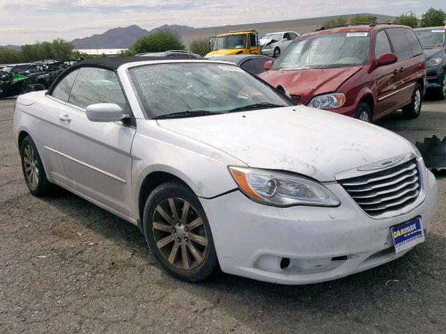 1C3BCBEG7CN261588 - 2012 CHRYSLER 200 TOURIN WHITE photo 1