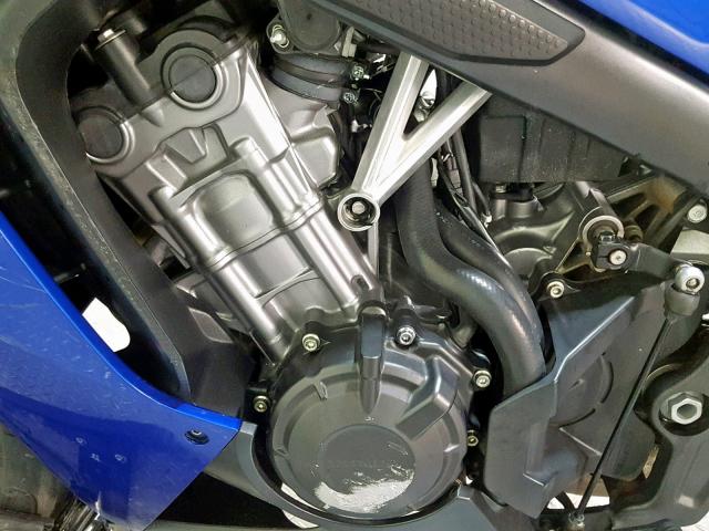 MLHRC7408F5100597 - 2015 HONDA CBR650 F BLUE photo 11