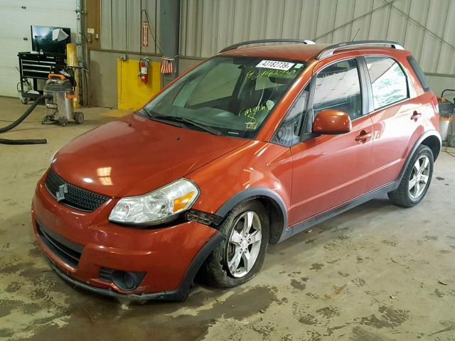 JS2YB5A39C6304325 - 2012 SUZUKI SX4 ORANGE photo 2