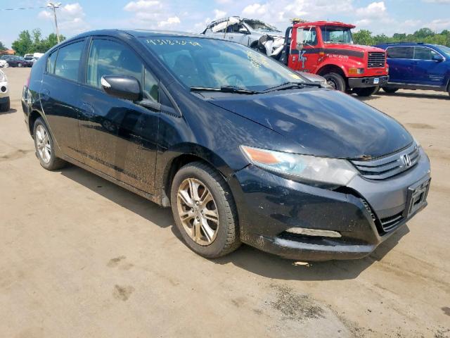 JHMZE2H71AS030067 - 2010 HONDA INSIGHT EX BLACK photo 1