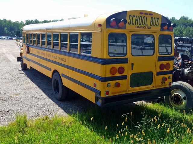 4UZAAXCSX5CN09876 - 2005 FREIGHTLINER CHASSIS FS ყვითელი ფოტო 3