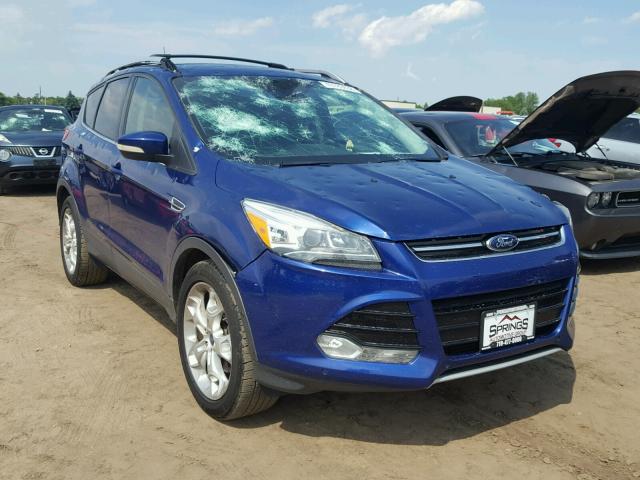 1FMCU9J91DUA55280 - 2013 FORD ESCAPE TIT BLUE photo 1