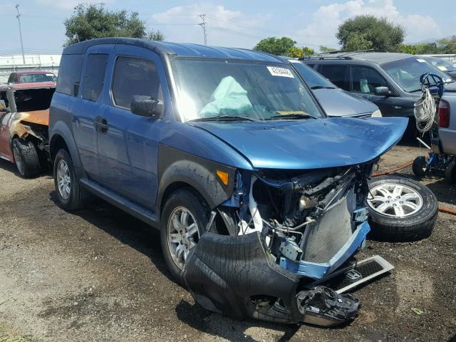 5J6YH18656L001897 - 2006 HONDA ELEMENT EX BLUE photo 1