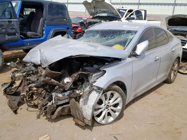 KMHFG4JG8DA253989 - 2013 HYUNDAI AZERA SILVER photo 2