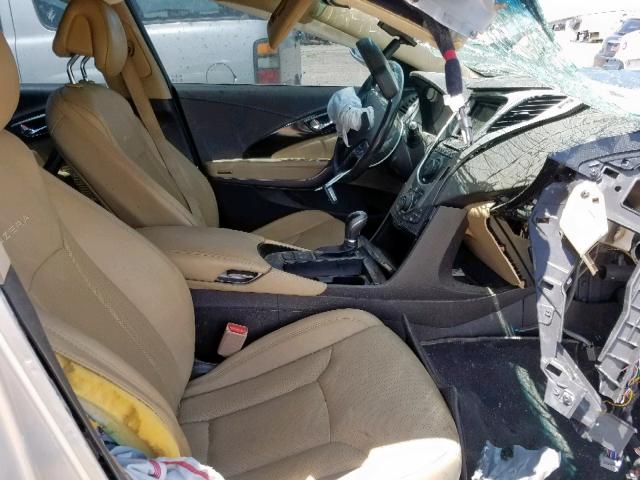 KMHFG4JG8DA253989 - 2013 HYUNDAI AZERA SILVER photo 5