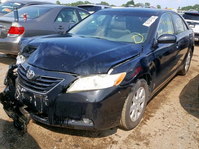 JTNBE46K873021306 - 2007 TOYOTA CAMRY NEW BLACK photo 2