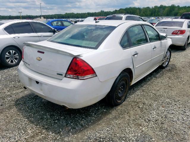 2G1WC5E35D1164767 - 2013 CHEVROLET IMPALA LTZ WHITE photo 4