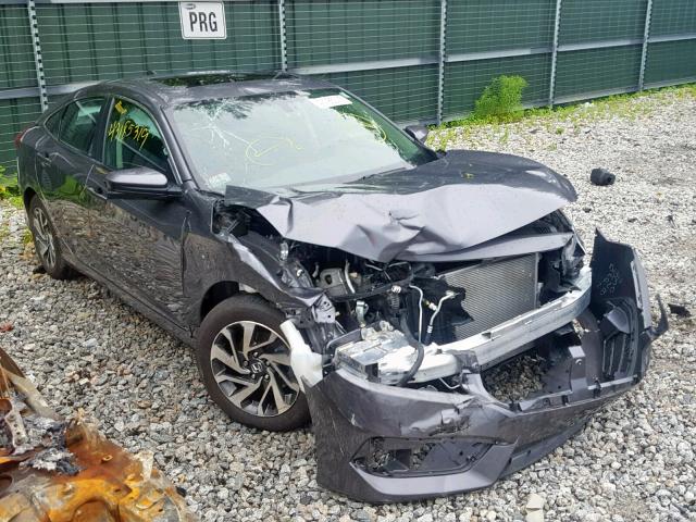 2HGFC2F76JH577180 - 2018 HONDA CIVIC EX GRAY photo 1