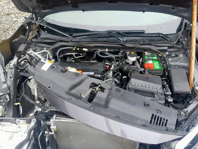 2HGFC2F76JH577180 - 2018 HONDA CIVIC EX GRAY photo 7