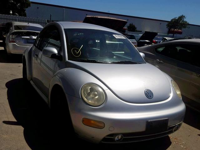 3VWCK21CX2M407526 - 2002 VOLKSWAGEN NEW BEETLE ვერცხლისფერი ფოტო 1