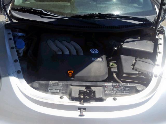 3VWCK21CX2M407526 - 2002 VOLKSWAGEN NEW BEETLE ვერცხლისფერი ფოტო 7