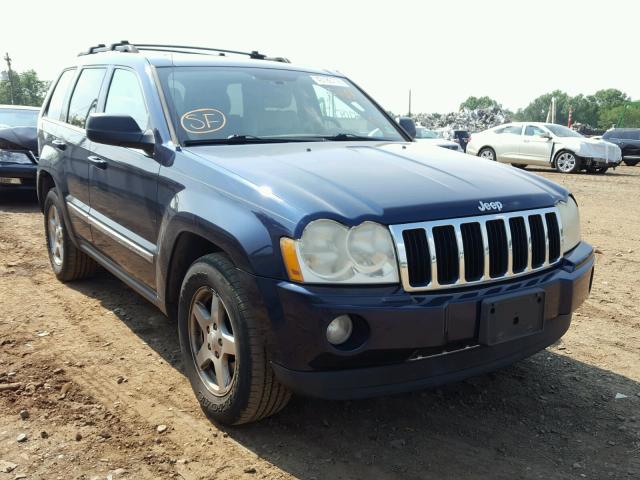 1J8HR58295C595621 - 2005 JEEP GRAND CHER BLUE photo 1