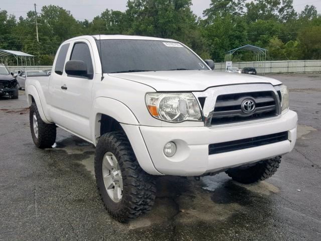 5TETU4GN2AZ709251 - 2010 TOYOTA TACOMA PRE WHITE photo 1