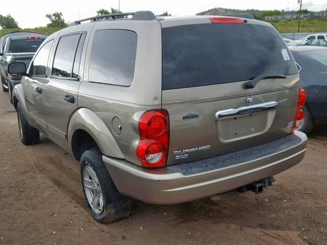 1D4HB48D54F151966 - 2004 DODGE DURANGO SL BROWN photo 3