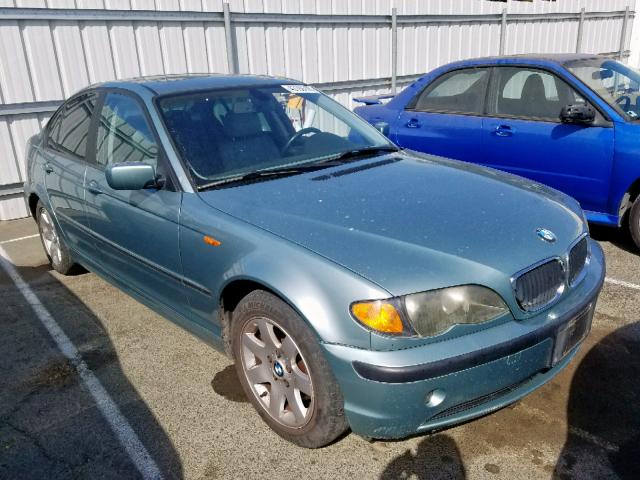 WBAAZ334X3PH33162 - 2003 BMW 325 I GREEN photo 1