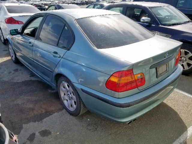 WBAAZ334X3PH33162 - 2003 BMW 325 I GREEN photo 3