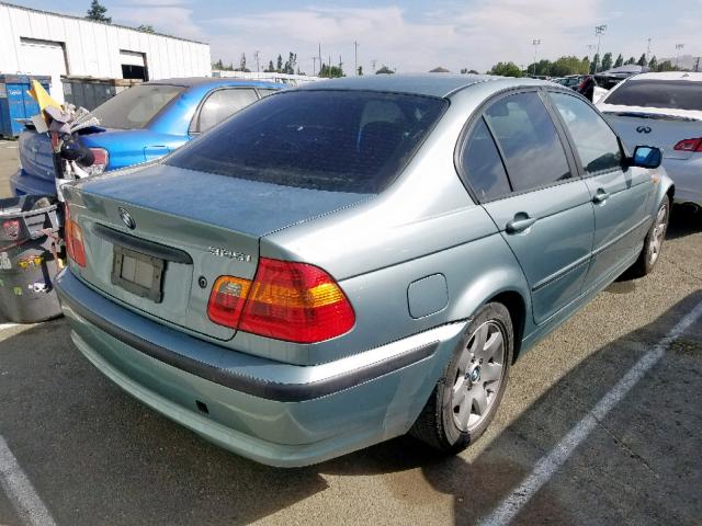 WBAAZ334X3PH33162 - 2003 BMW 325 I GREEN photo 4