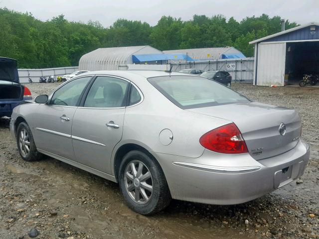 2G4WD582171245658 - 2007 BUICK LACROSSE C SILVER photo 3