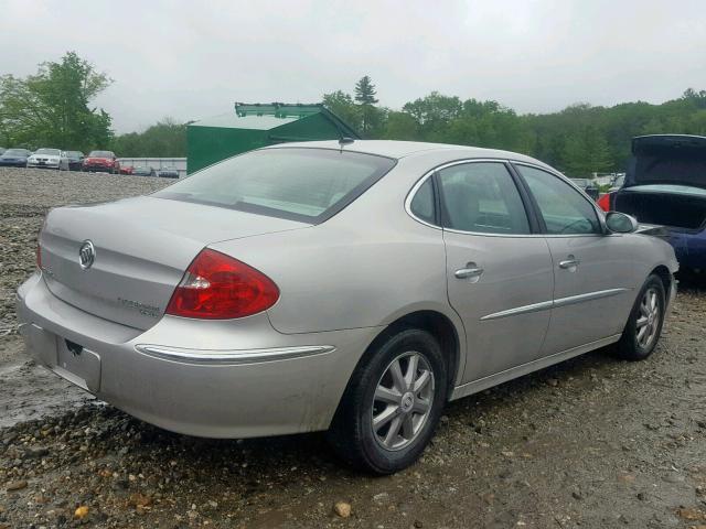 2G4WD582171245658 - 2007 BUICK LACROSSE C SILVER photo 4