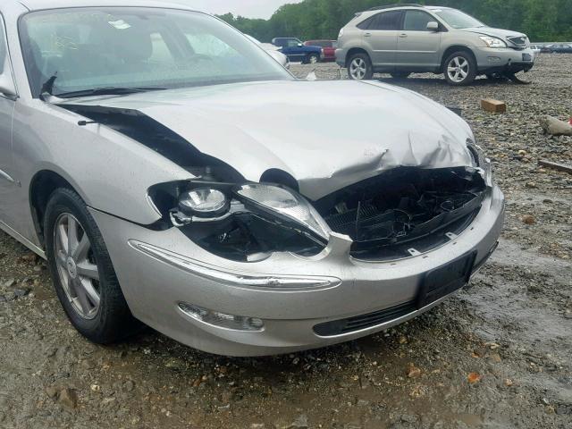 2G4WD582171245658 - 2007 BUICK LACROSSE C SILVER photo 9