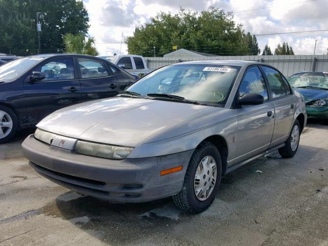 1G8ZH5289VZ234621 - 1997 SATURN SL1 SILVER photo 2