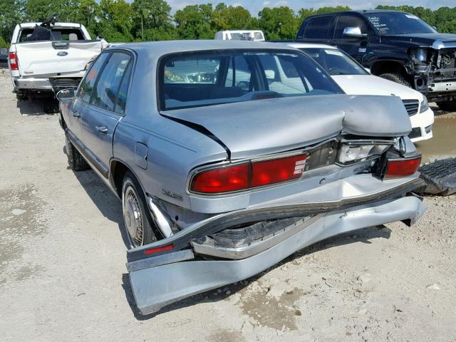 1G4HP52L3SH448087 - 1995 BUICK LESABRE CU BLUE photo 3