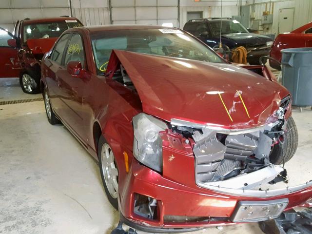 1G6DP577460104628 - 2006 CADILLAC CTS HI FEA RED photo 1