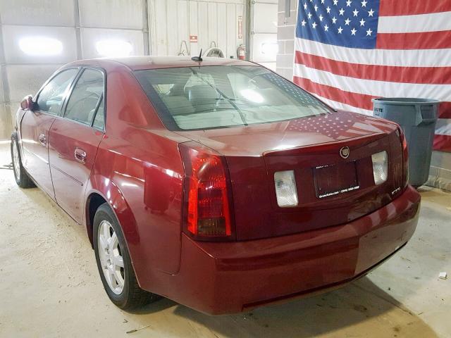 1G6DP577460104628 - 2006 CADILLAC CTS HI FEA RED photo 3