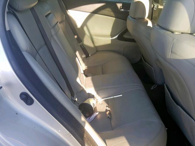 JTHBK262372027732 - 2007 LEXUS IS 250 SILVER photo 6