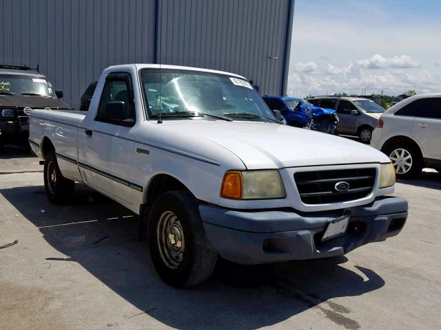 1FTYR10E33PA41518 - 2003 FORD RANGER WHITE photo 1