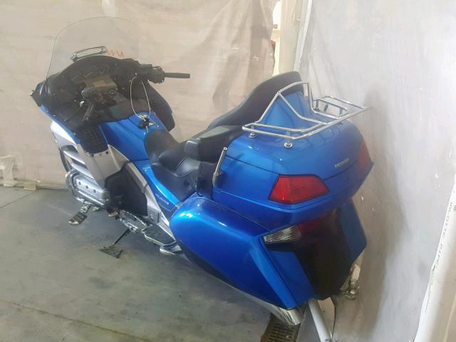 JH2SC68G5DK100004 - 2013 HONDA GL1800 G BLUE photo 3