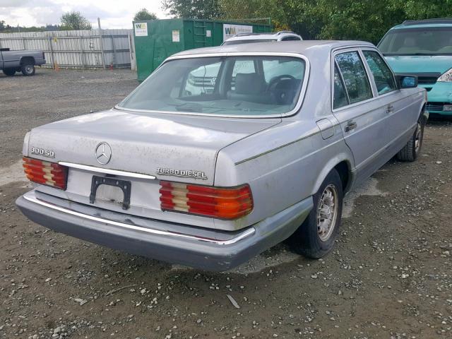 WDBCB20A5EA037086 - 1984 MERCEDES-BENZ 300 SD GRAY photo 4