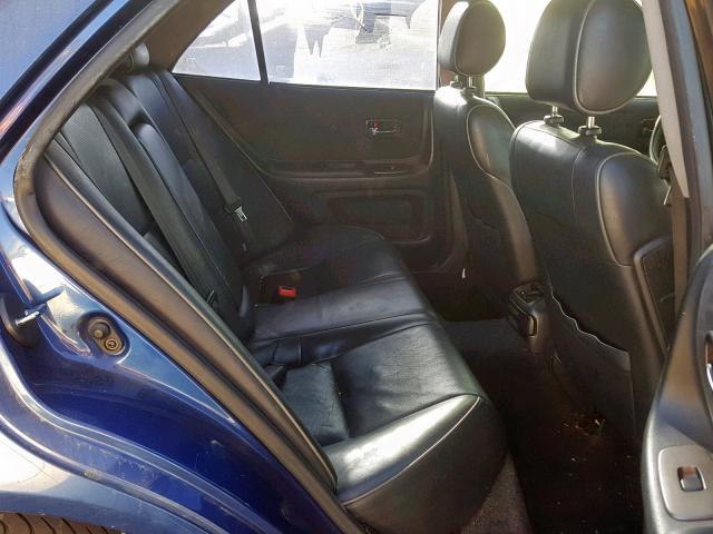 JTHBD192030074304 - 2003 LEXUS IS 300 BLUE photo 6