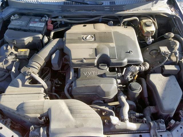 JTHBD192030074304 - 2003 LEXUS IS 300 BLUE photo 7