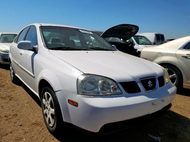 KL5JD56ZX5K097172 - 2005 SUZUKI FORENZA S WHITE photo 1