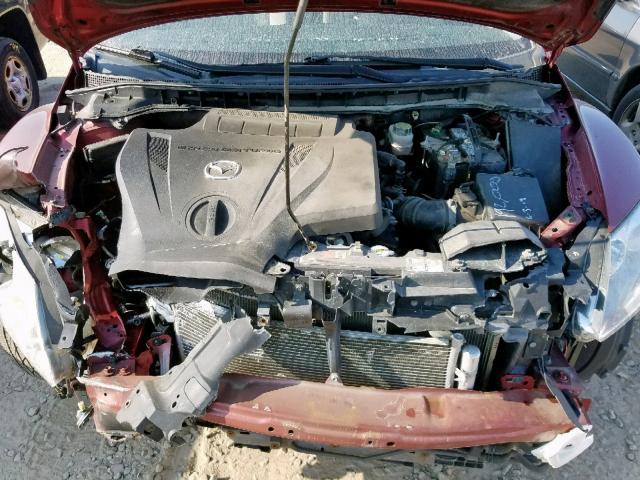 JM3ER293880199421 - 2008 MAZDA CX-7 RED photo 7