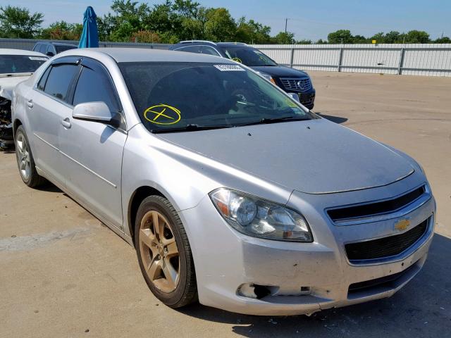 1G1ZH57B89F180447 - 2009 CHEVROLET MALIBU 1LT SILVER photo 1