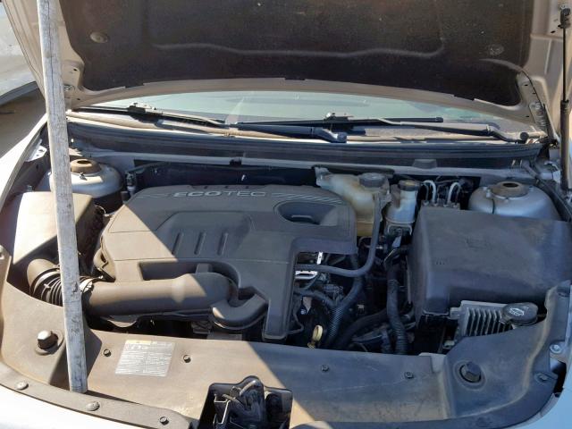 1G1ZH57B89F180447 - 2009 CHEVROLET MALIBU 1LT SILVER photo 7
