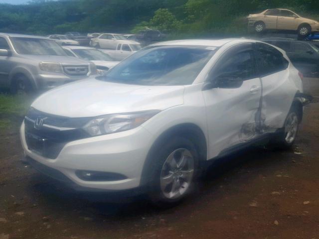 3CZRU6H50GM743824 - 2016 HONDA HR-V EX WHITE photo 2