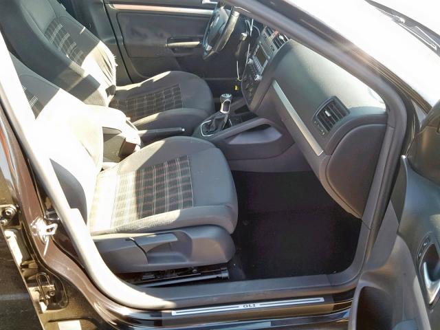 3VWDJ71K78M092592 - 2008 VOLKSWAGEN GLI შავი ფოტო 5