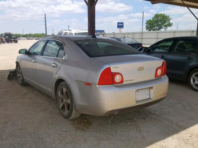 1G1ZC5EU8CF144607 - 2012 CHEVROLET MALIBU 1LT 银色 照片 3